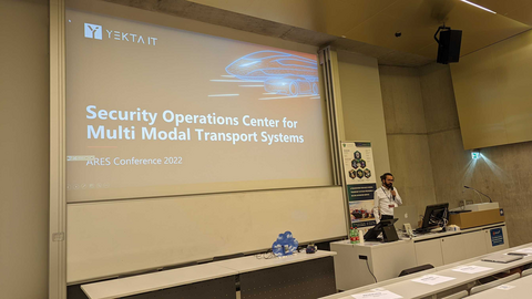 Security Operations Center for Multi Modal Transport Systems - ARES 2022 - Yekta IT